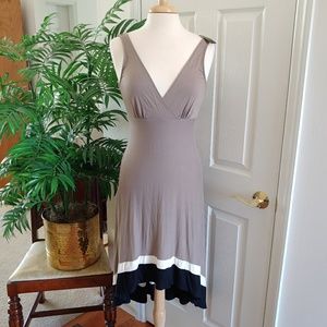 Soma Intimates Hi Low Plunge Midi Dress Small
